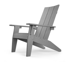 Adirondack Chair, Plastic Weather Resistant, Oversized Patio Chair, Outdoor Lounger Lawn Chair All-Weather Fade-Resistant  Waterproof  Easy Maintenance