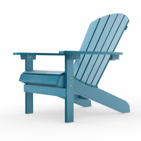 WINSOON Adirondack Chair Plastic Weather Resistant Outdoor Used