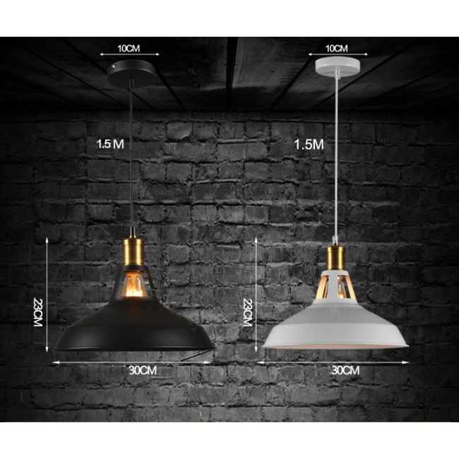Winsoon Modern Industrial Loft Bar Metal Pendant Lamp Shade