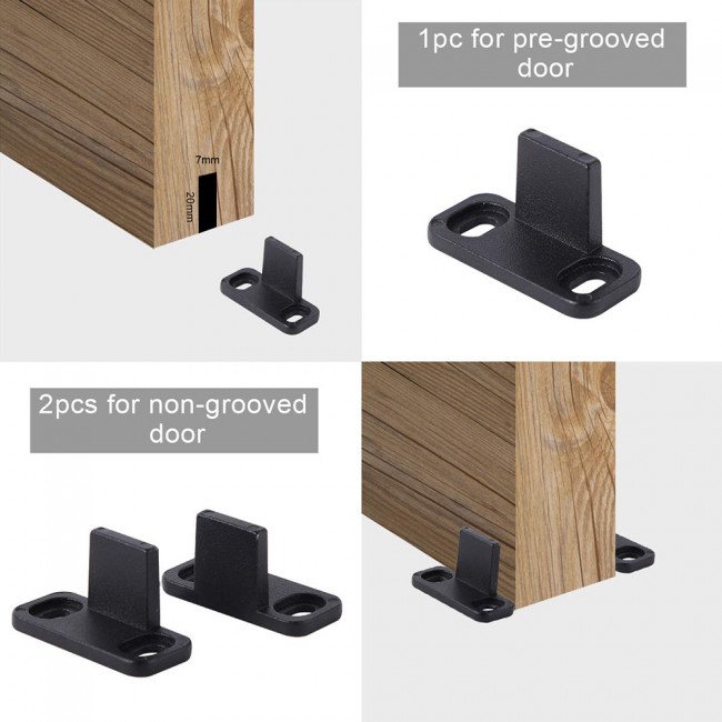 Winsoon New Design Adjustable Floor Guide For Barn Door Hardware